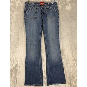 Y2K Guess Jeans Women Size 27 Blue Wash Flare‎ Bootcut Denim Pants